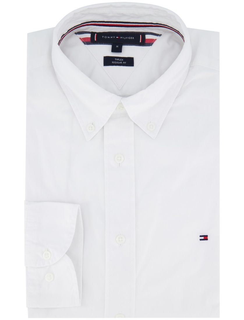 business overhemd Tommy Hilfiger wit