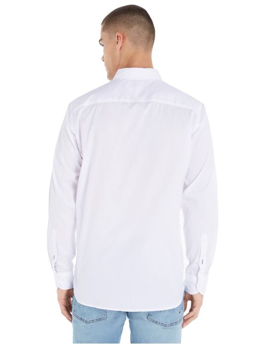 business overhemd wit Tommy Hilfiger