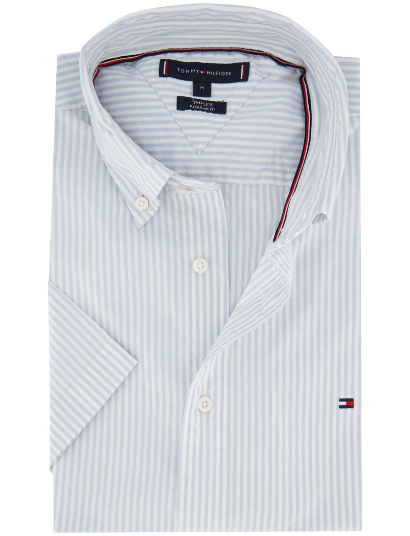 business overhemd Tommy Hilfiger lichtblauw