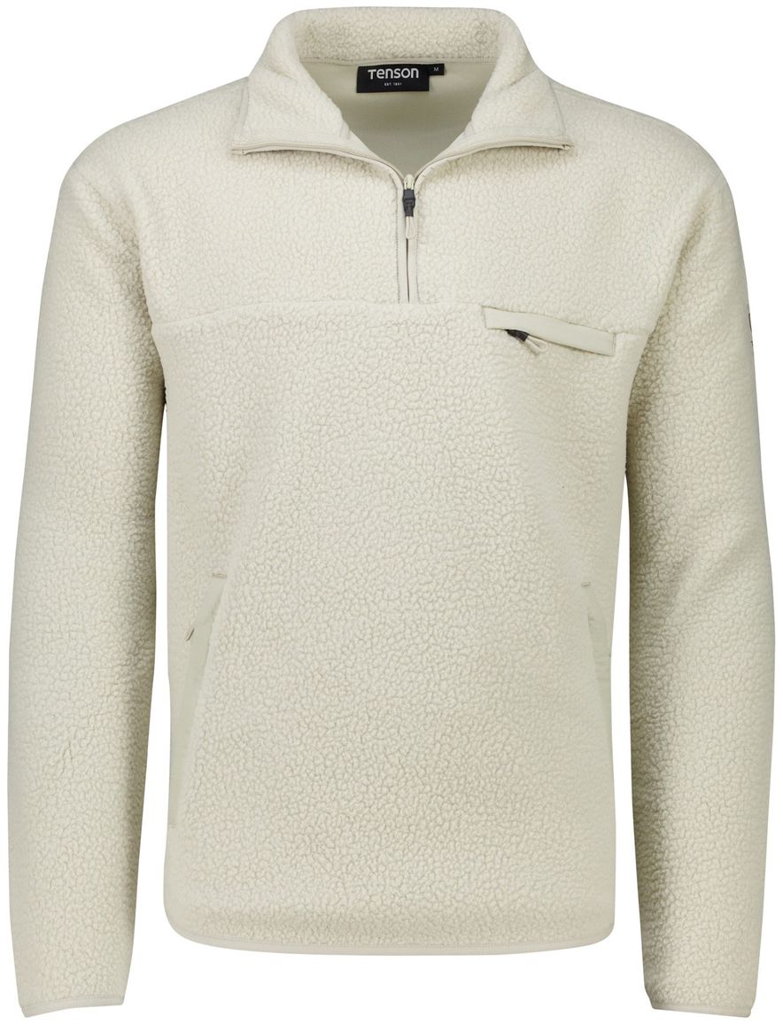 Tenson fleece teddy sweater beige