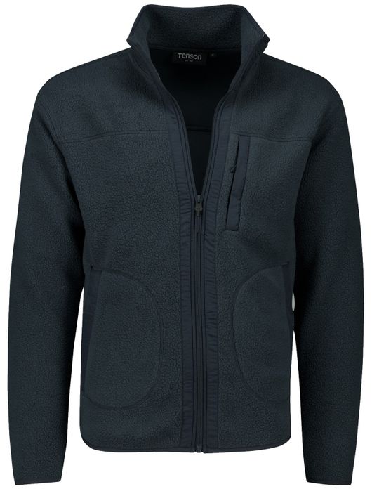 Tenson fleece vest donkerblauw
