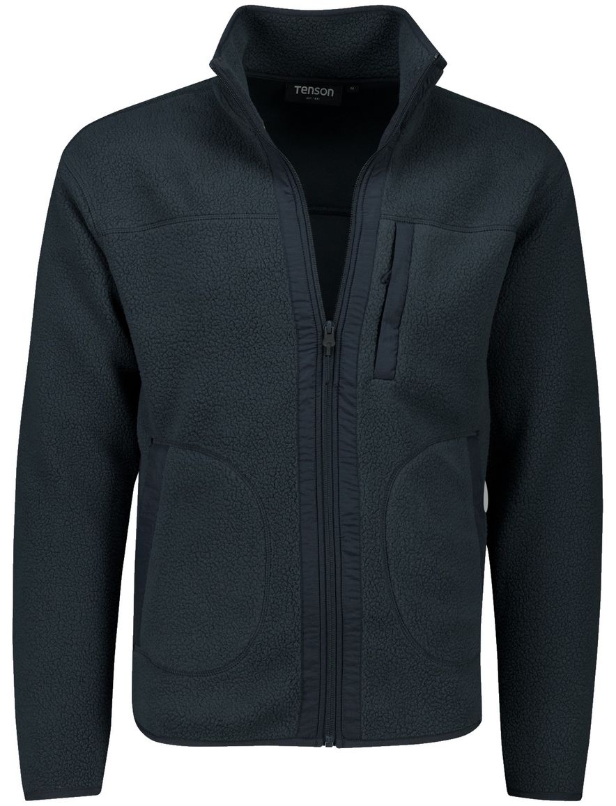 Tenson fleece vest donkerblauw