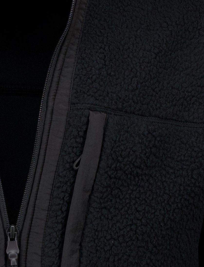 vest Tenson fleece Yoke zwart