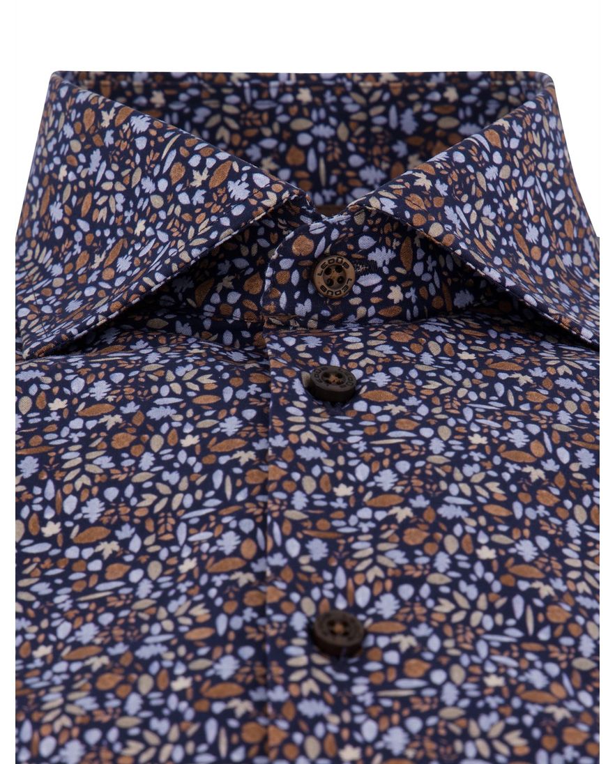 Ledub overhemd blauw Modern Fit