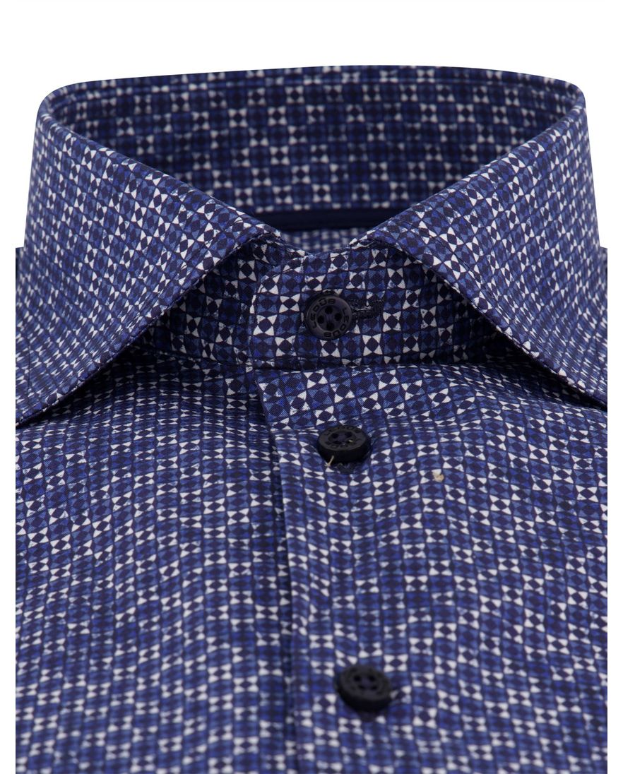 Ledub overhemd blauw Modern Fit