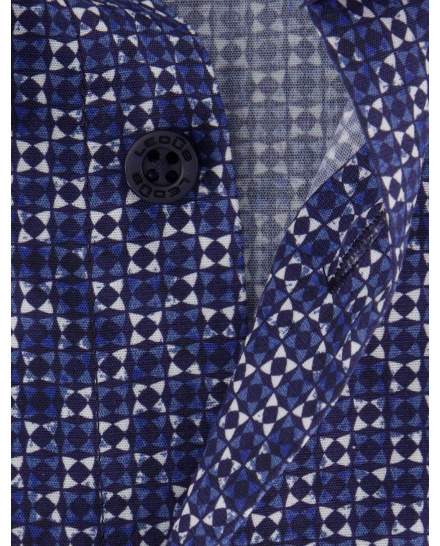 Ledub overhemd blauw Modern Fit