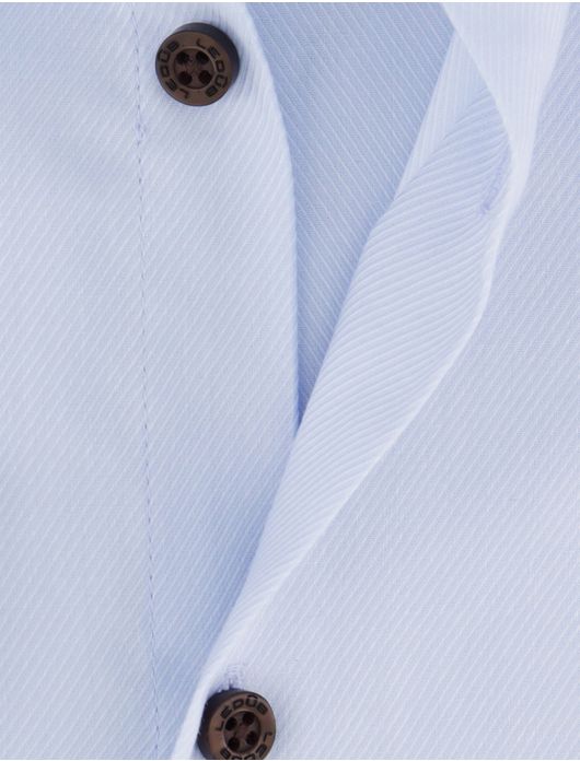 Ledub overhemd lichtblauw modern fit