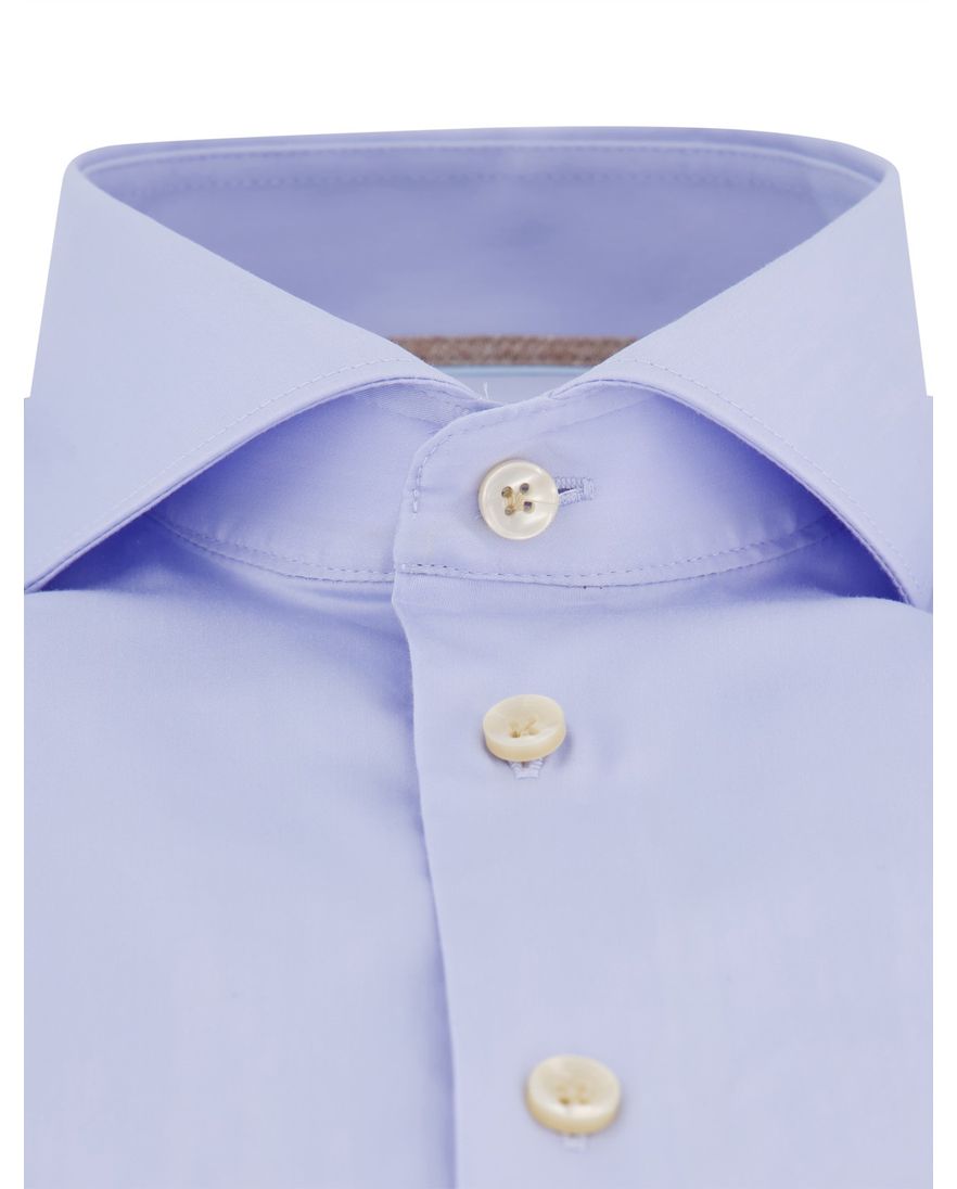 John Miller overhemd lichtblauw effen Tailored Fit