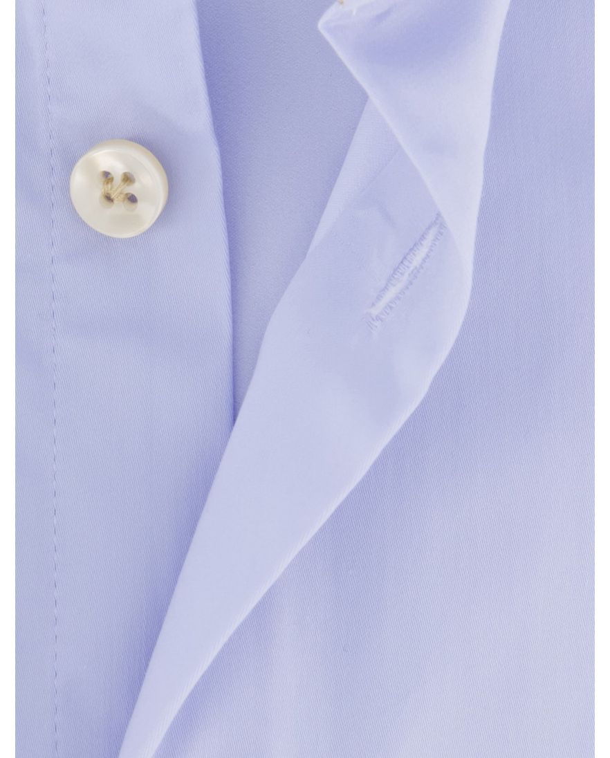 John Miller overhemd lichtblauw effen Tailored Fit