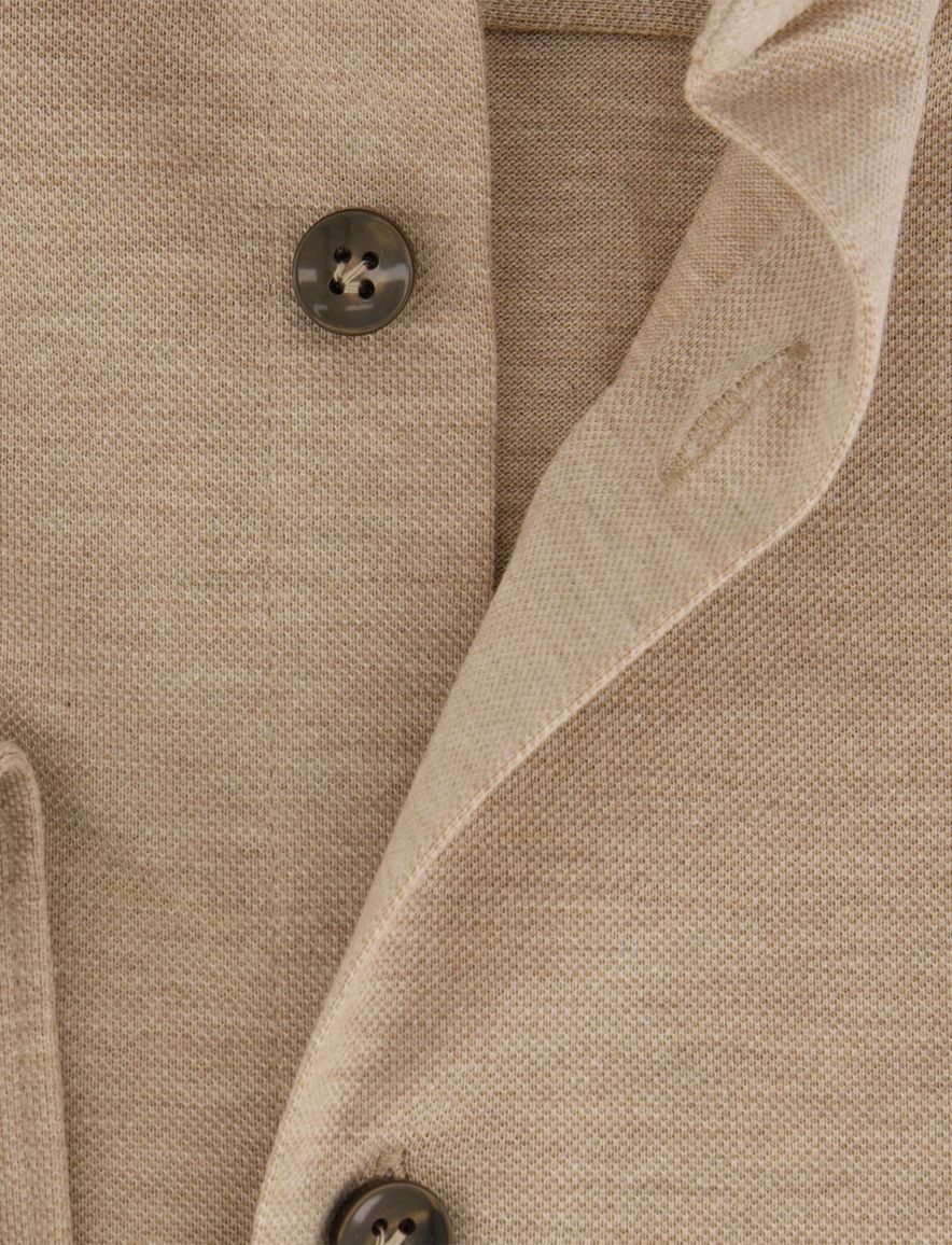 John Miller overhemd beige ml 7 uni