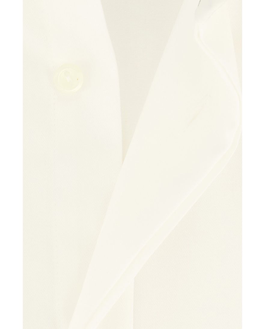 Eton Contemporary Fit smoking overhemd wit effen French Cuff