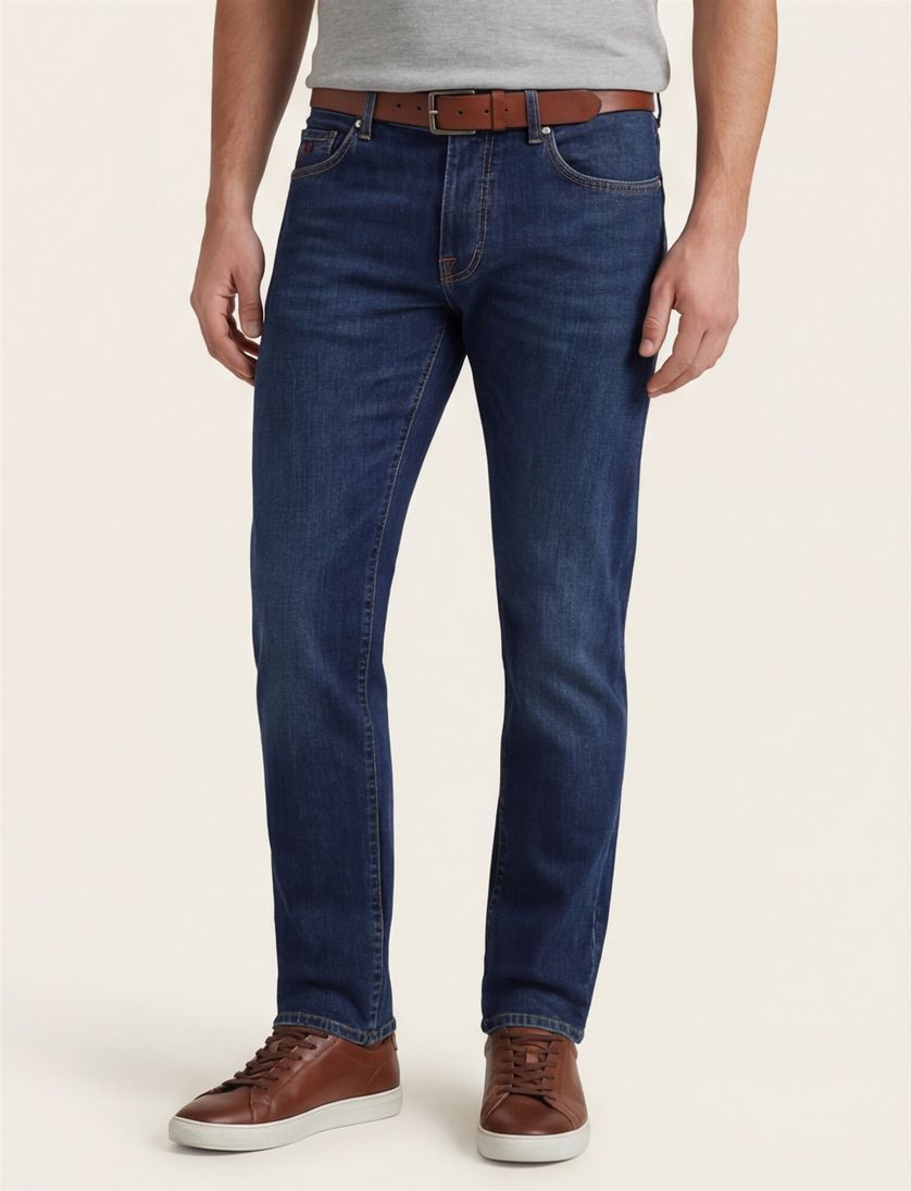 Tramarossa jeans spijker Leonardo zonder omslag