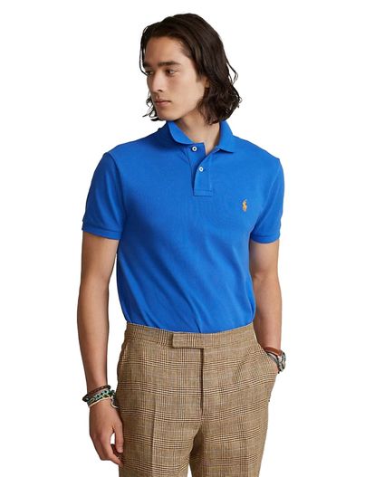 Polo Ralph Lauren Polo Ralph Lauren polo blauw katoen custom slim fit