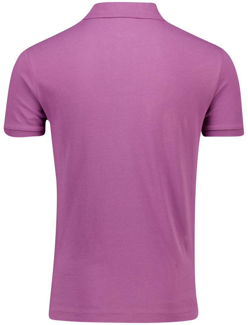 Polo Ralph Lauren polo roze slim fit katoen