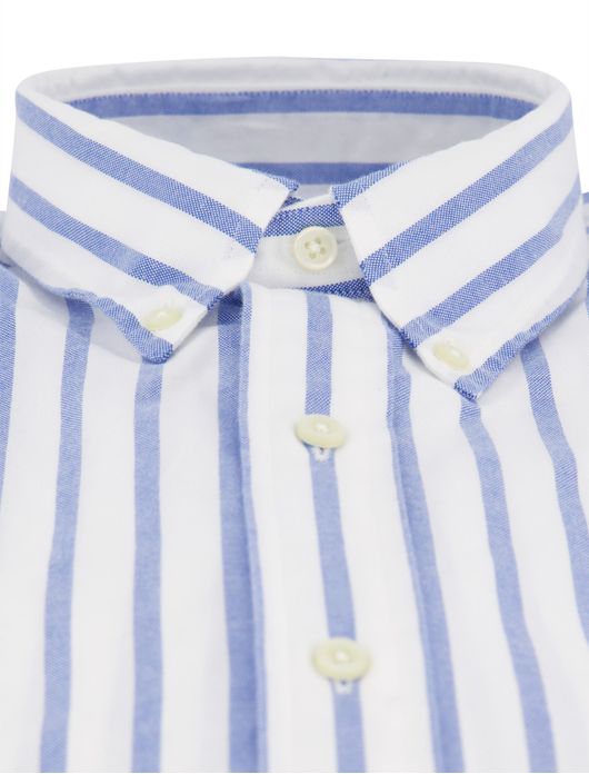 Polo Ralph Lauren overhemd blauw wit gestreept