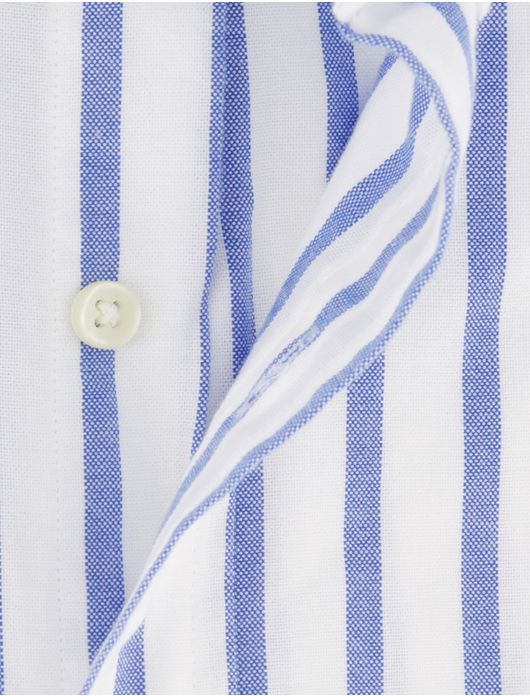 Polo Ralph Lauren overhemd blauw wit gestreept