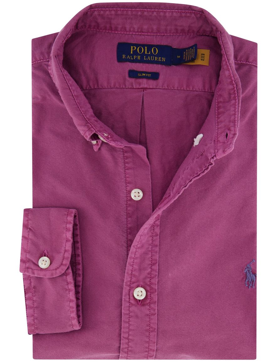 Polo Ralph Lauren overhemd roze slim fit