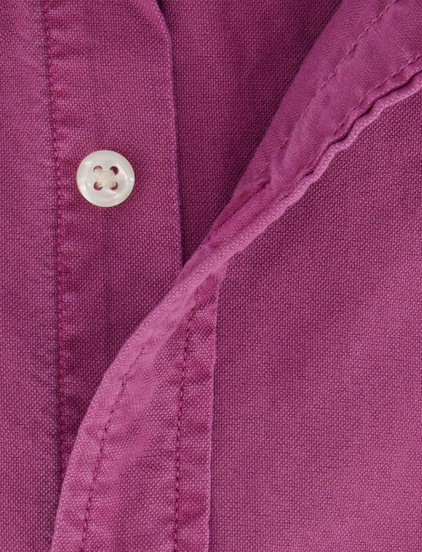 Polo Ralph Lauren overhemd roze slim fit effen