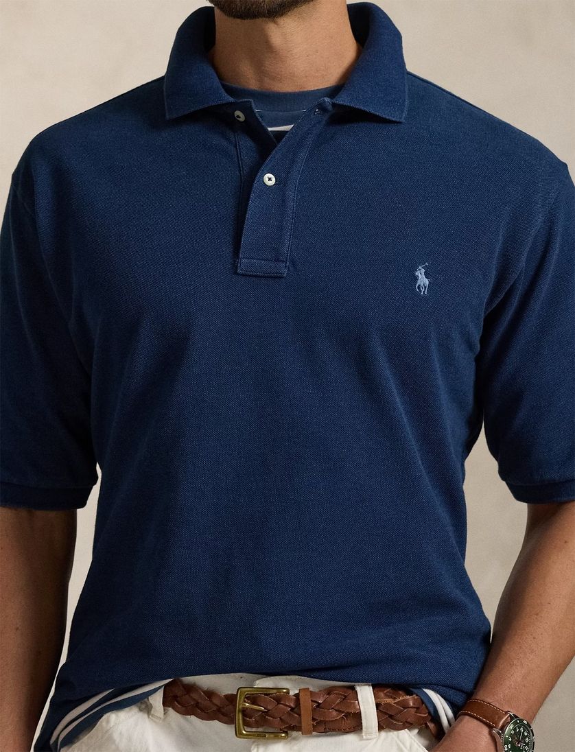 Polo Ralph Lauren big & tall polo donkerblauw