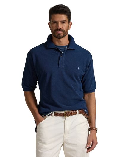 Polo Ralph Lauren Big & Tall Polo Ralph Lauren polo donkerblauw katoen