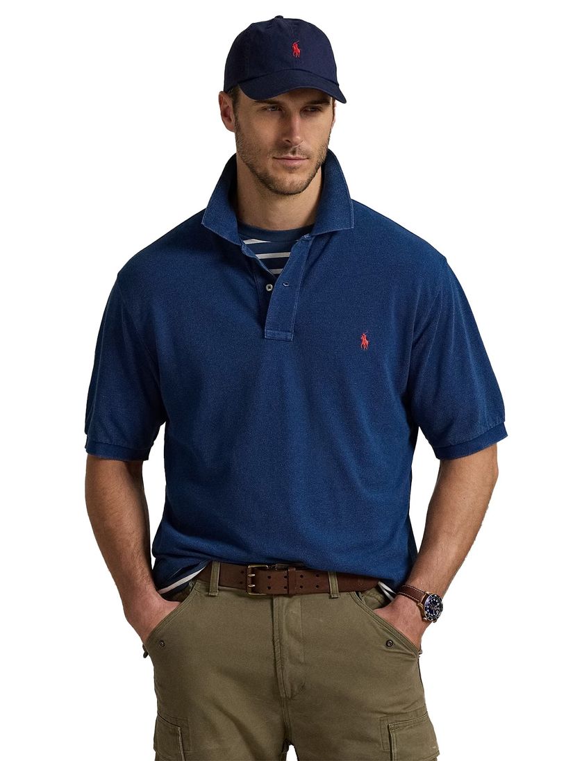Polo Ralph Lauren Big & Tall polo blauw katoen