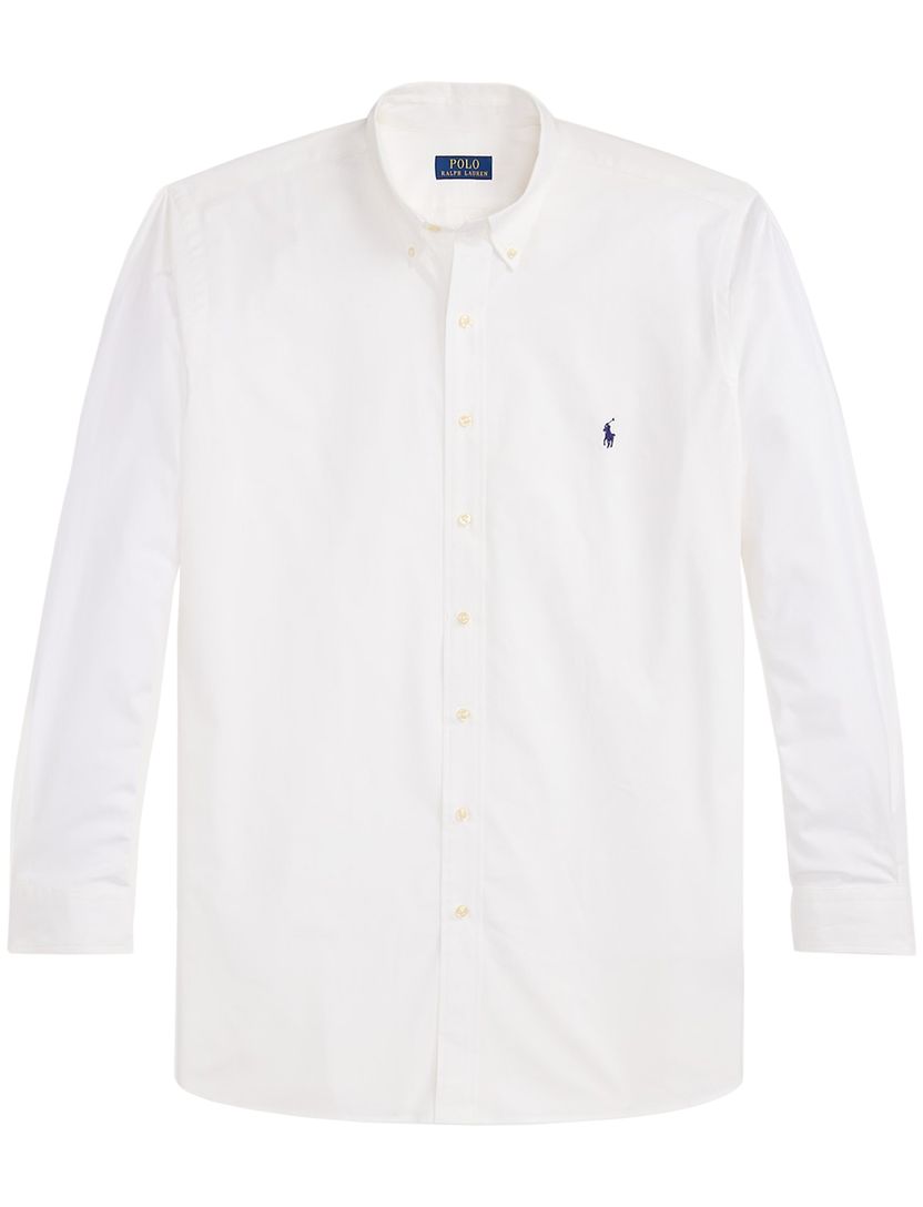 Polo Ralph Lauren overhemd wit katoen