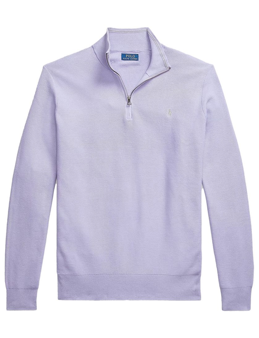 Polo Ralph Lauren Big & Tall half zip trui paars