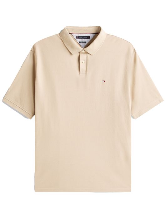 poloshirt korte mouw beige Tommy Hilfiger Big & Tall