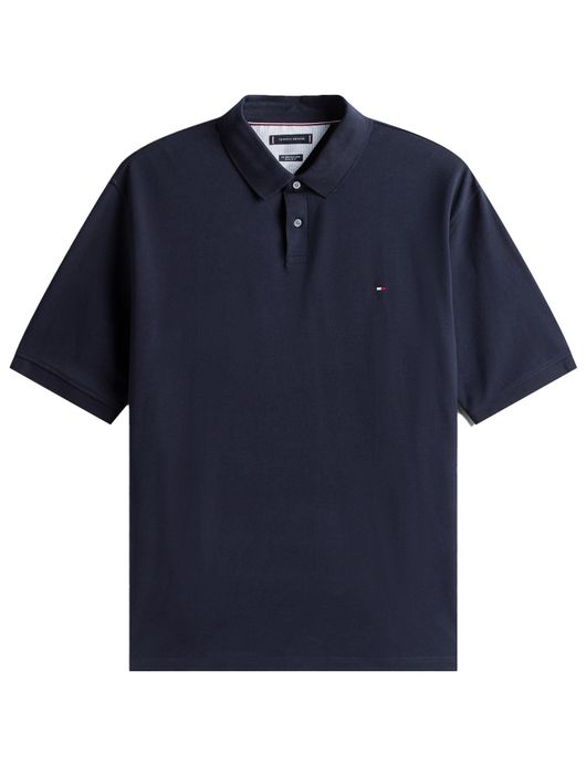 poloshirt korte mouw donkerblauw Tommy Hilfiger Big & Tall