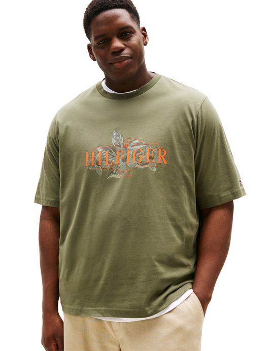 Tommy Hilfiger t-shirt groen big & tall