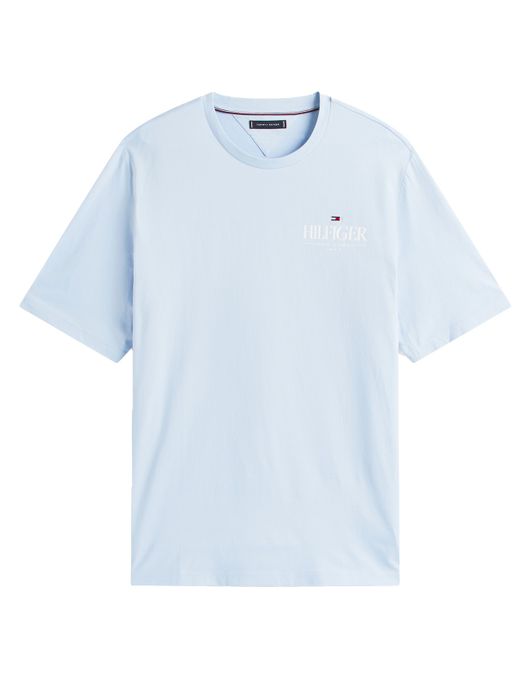 Tommy Hilfiger T-shirt lichtblauw big & tall