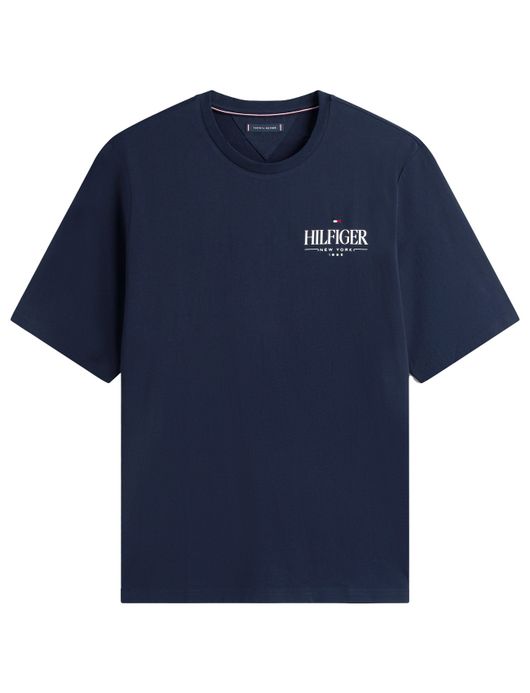 Tommy Hilfiger T-shirt donkerblauw big & tall