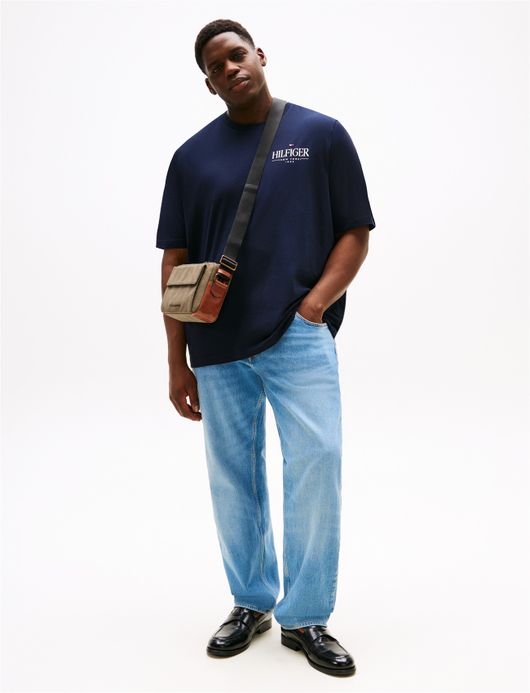 Tommy Hilfiger T-shirt donkerblauw big & tall