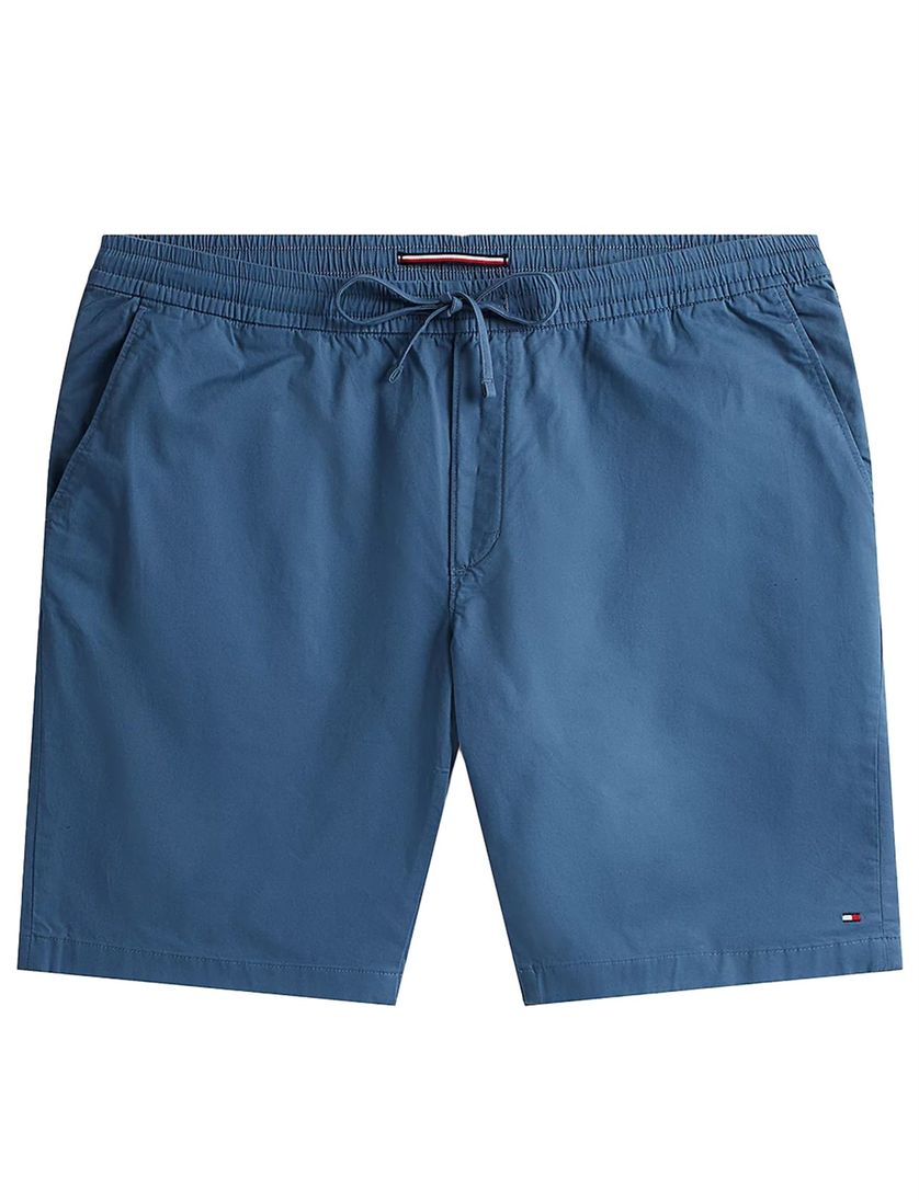 Tommy Hilfiger big & tall bermuda blauw katoen