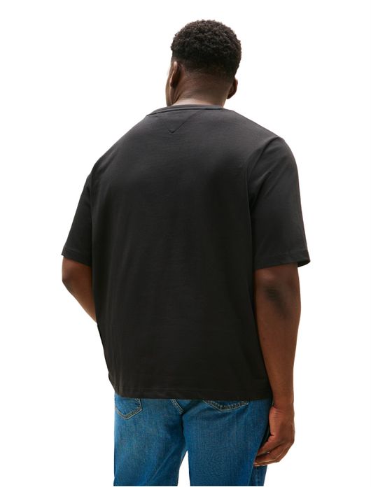 t-shirt zwart Tommy Hilfiger Big & Tall
