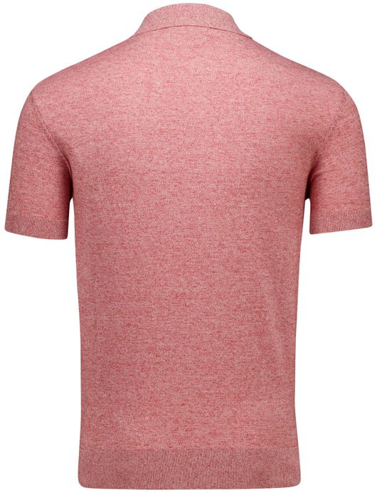 Barbour Buston polo rood korte mouw normale fit