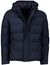 Airforce winterjas puffer effen donkerblauw normale fit
