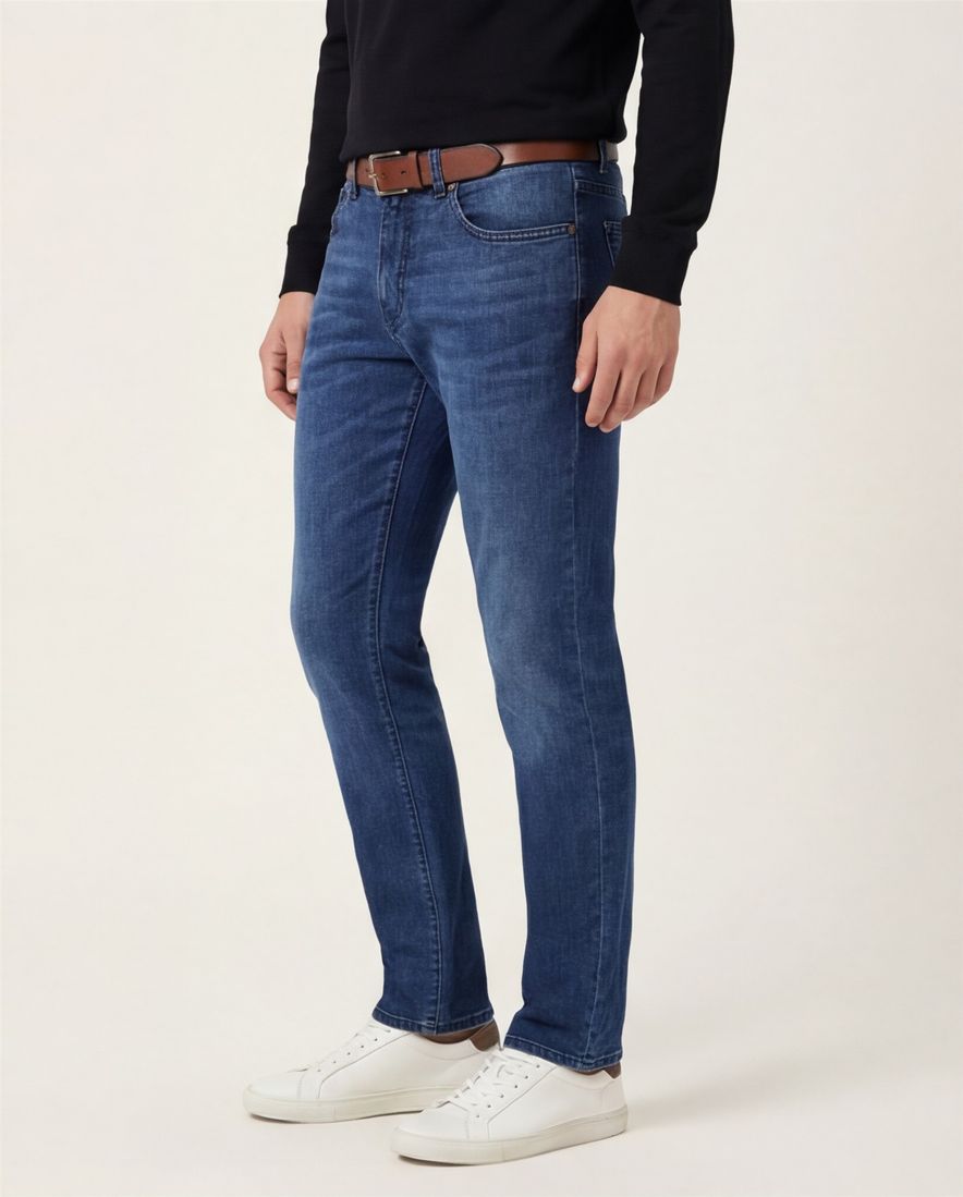 Pierre Cardin jeans 5-p blauw