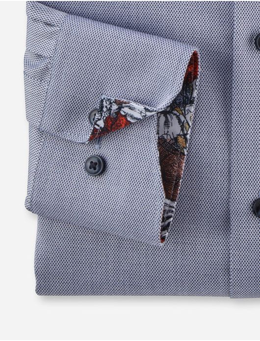 business overhemd blauw Olymp Luxor Comfort Fit