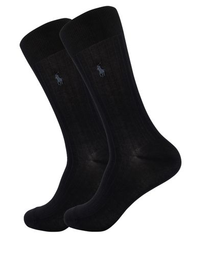 Polo Ralph Lauren Polo Ralph Lauren sokken zwart 2-pack
