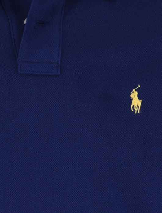 Polo Ralph Lauren polo effen blauw normale fit