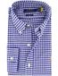 katoenen overhemd Polo Ralph Lauren geruit blauw