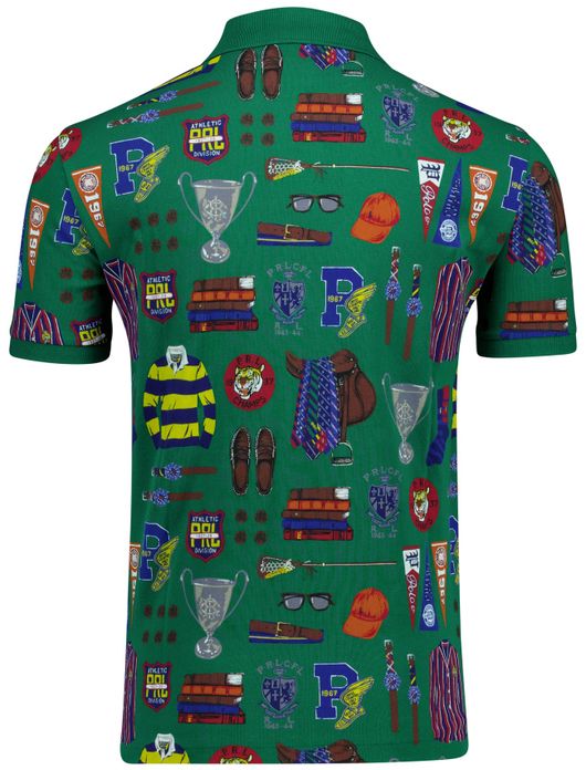 Polo Ralph Lauren polo groen geprint