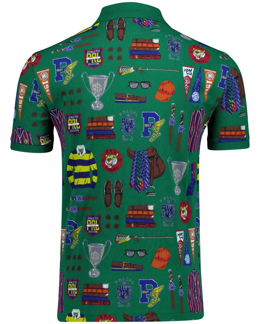 Polo Ralph Lauren polo print groen