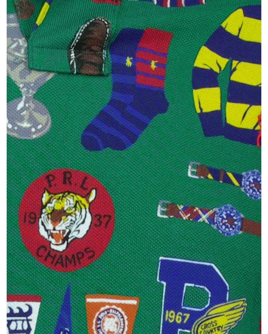 Polo Ralph Lauren polo print groen