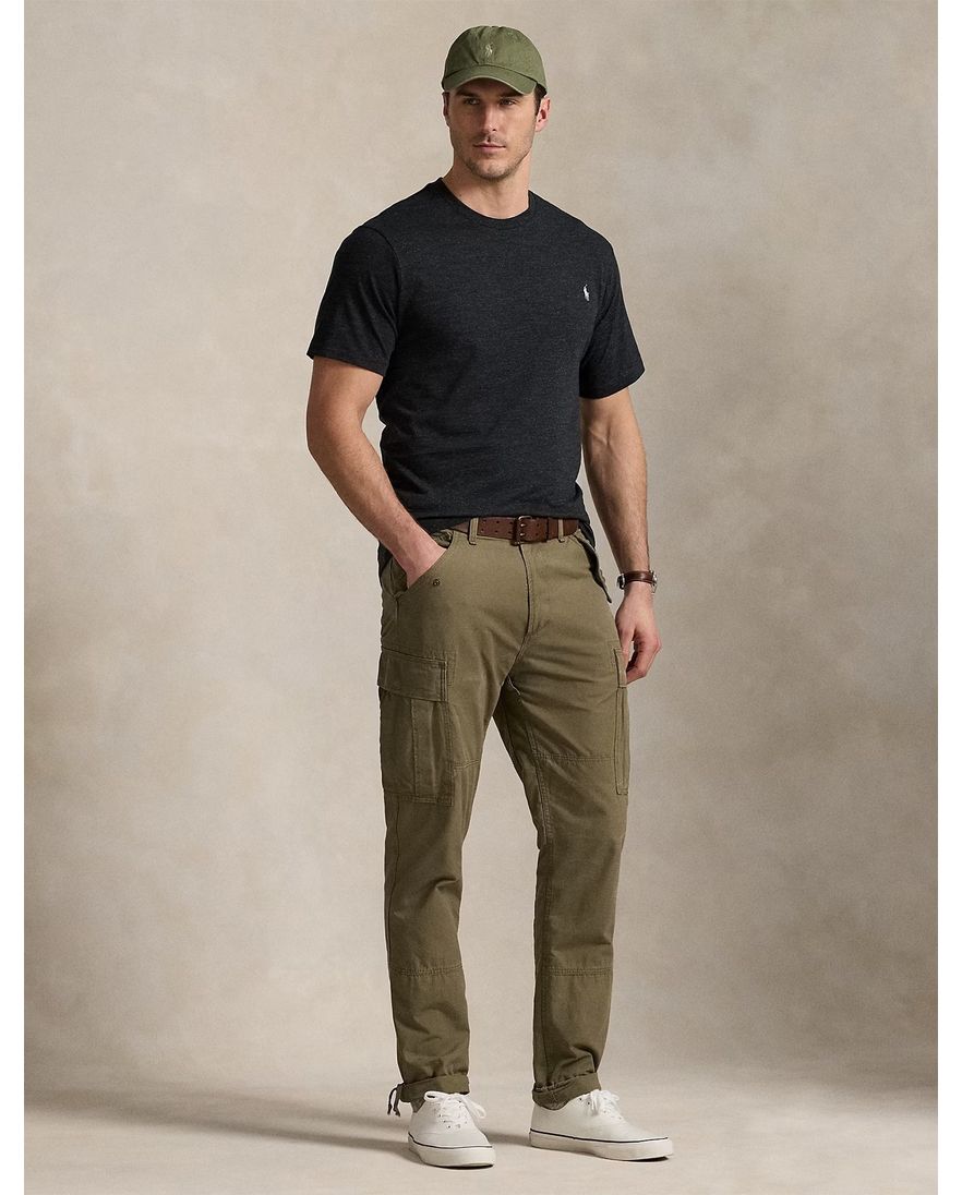 Big & Tall Polo Ralph Lauren t-shirt zwart