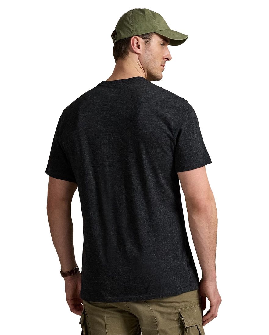 Big & Tall Polo Ralph Lauren t-shirt zwart