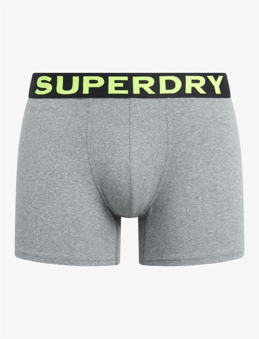 Superdry boxershort grijs 3-pack katoen