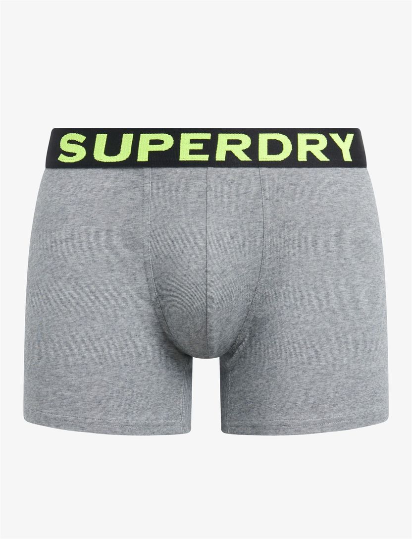 Boxershorts Superdry grijs zwart 3-pack