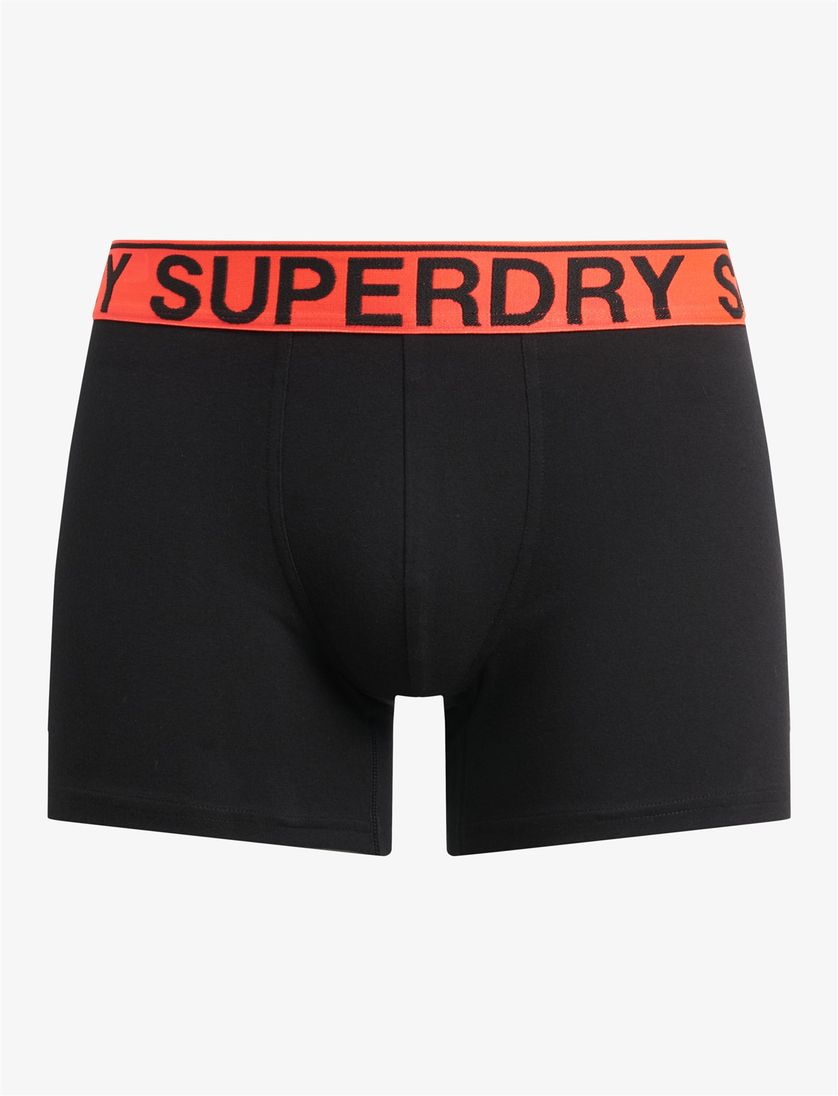 3-pack boxershorts Superdry groen zwart